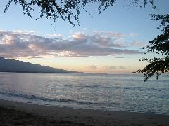 View from a typical parking spot.