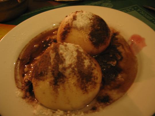 Fruit Dumplings, Czech Republic